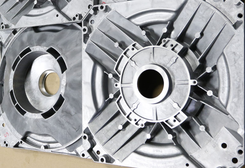Large aluminum die cast housing produced by PHB